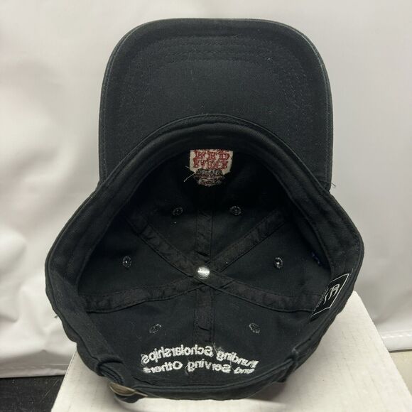 Raider Red Meats Hat Cap Black Adjustable Texas Tech Red Raiders BBQ Brand - Picture 5 of 6